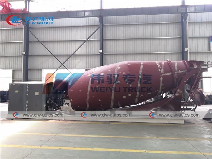 North Benz/HOWO/Dongfeng 12-Wheel 8X4 Cement Mixer Trucks Drum Concrete Transport Mixer Tank Truck for Cote d′Ivoire