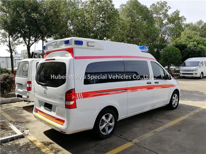 Patient Transport Truck Emergency Ambulance Mobile Six Seats Medical Emergency Hospital Ambulance Vehicles