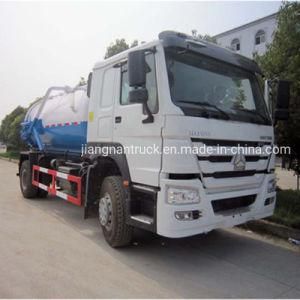 HOWO 12000 Liters Sewer Vacuum Suction Truck