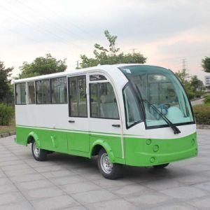 Aluminum Hard Door Electric Shuttle Bus with 14 Seats (DN-14F)