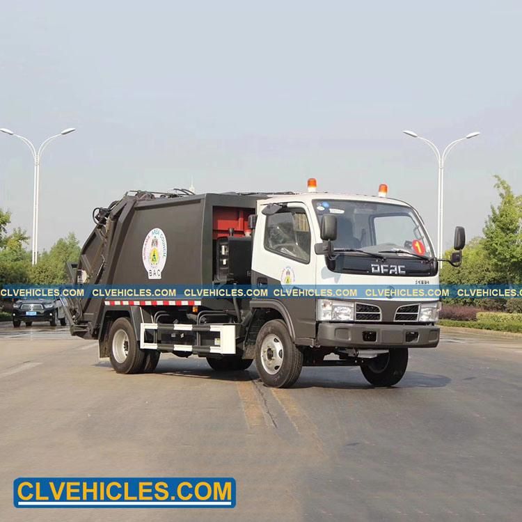 DFAC 4X2 6cbm Compression Garbage Truck Garbage Collector Truck