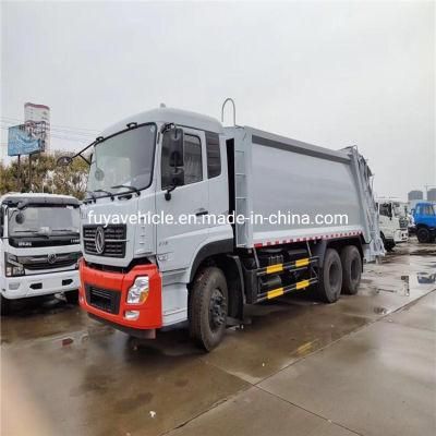 Factory Supply China Dongfeng 6X4 LHD Rhd Compactor Garbage Truck 14m3 16m3 18m3 Garbage Collection Compression Truck