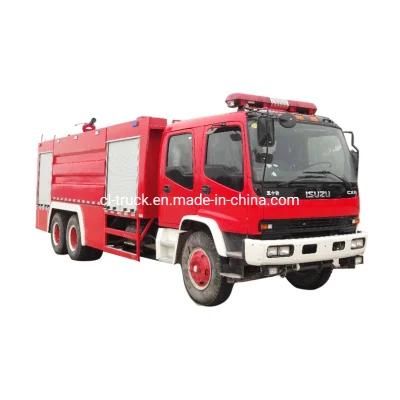 Isuzu 4X2 Fire Fighting Vehicle for Airport Fire Truck 6000liters 8000liters 7000liters