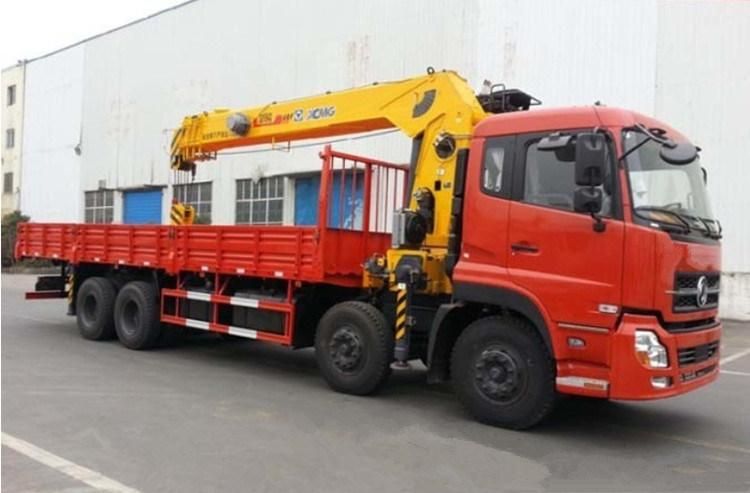 Factory Supplied Dongfeng 8X4 Right Hand Drive 10 Ton Truck Mounted Crane Low Price for Sale