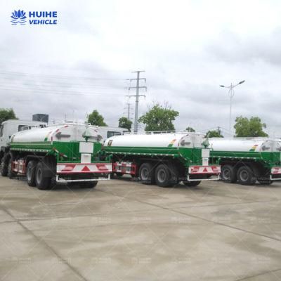 China Manufacturer 15000-20000 Liters HOWO Used Water Tanker Truck 6X4
