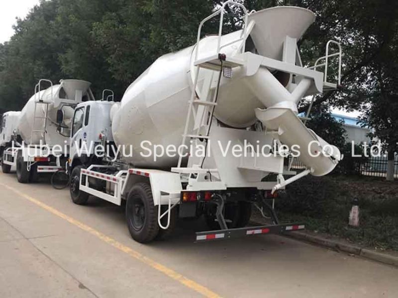 Factory Price Mini Sinotruk Cdw 5tons Concrete Mixer Truck 5m3 Cement Mixing Tank Truck 5cbm