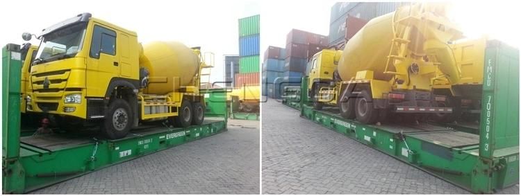 10cbm HOWO Used Trucks Cement Mixing Pump Concrete Mixer Truck