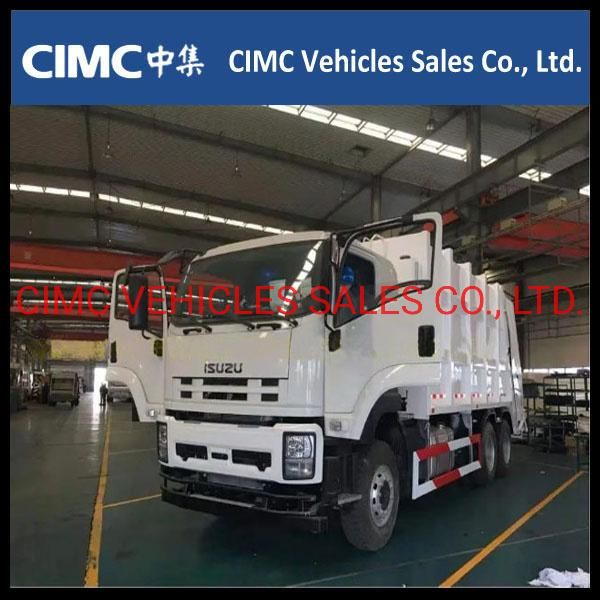 China Isuzu Giga 6X4 10wheelers Garbage Refuse Compactor Compression Truck 20m3