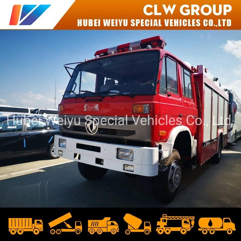 Dongfeng 4X4 All Wheel Drive Fire Apparatus 3500liter 4tons off Road Water Tank Fire Truck