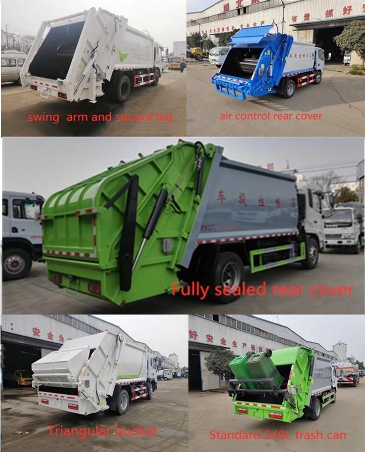 15cbm Sinotruk HOWO Household Garbage Waste Compactor Truck