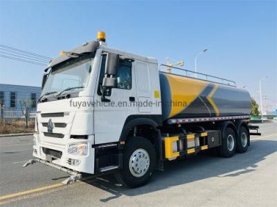 HOWO 6X4 Rhd 20m3 20000L 20000 Litres 20tons Water Truck