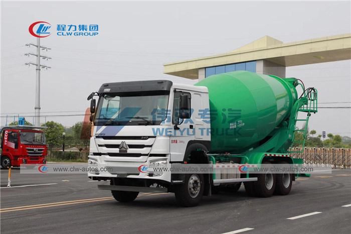 Sinotruk HOWO Concrete Mixer Truck 9m3 10m3 12m3 Concrete Transport Mixing Trucks for Construction