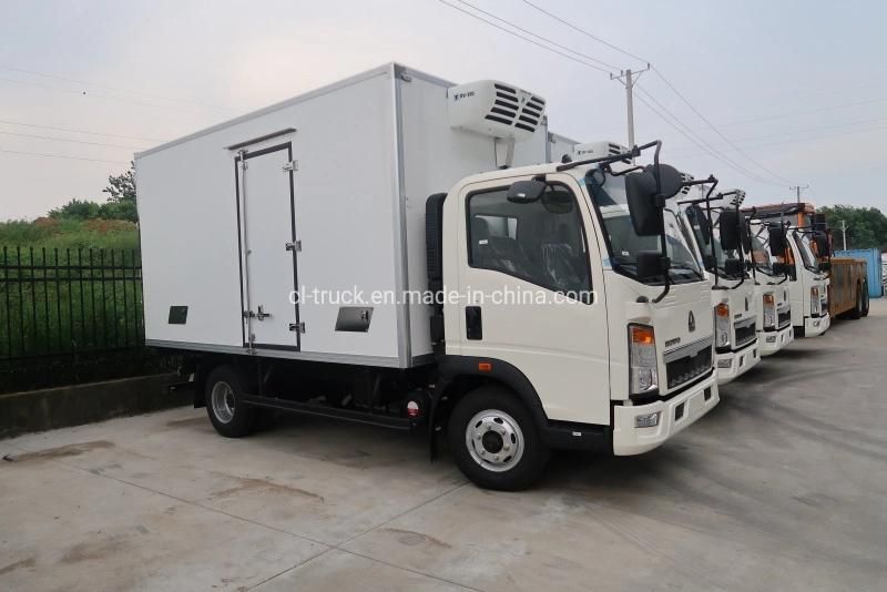 Sinotruk HOWO Light 10tons 15000kgs Thermo King Refrigerated Truck for Sale