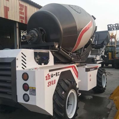 Mobile Portable Self-Loading Concrete Mixer Truck Price