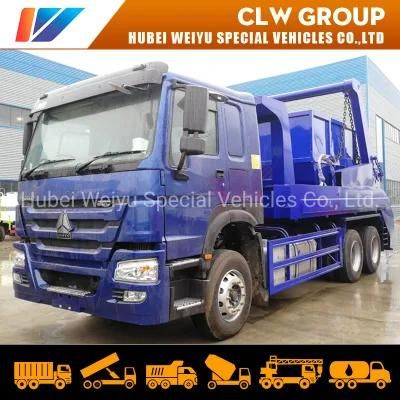 Sinotruk HOWO 12cbm 6X4 Swing-Arm Type Garbage Truck