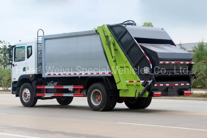 China Dongfeng 12cbm/12000liters Compression Type Waste Garbage Refuse Compactor Truck
