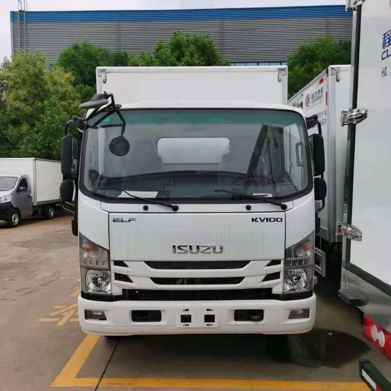 Japanese Tech I-Suzu Dual Temperature Control -15c Fresh, Frozen, Refrigerated, Fully Functional Refrigerated Truck Hot Sales