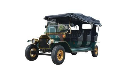 Best Design 4 Wheel Vintage Golf Cart 8 Seats Electric Cars for Hotel