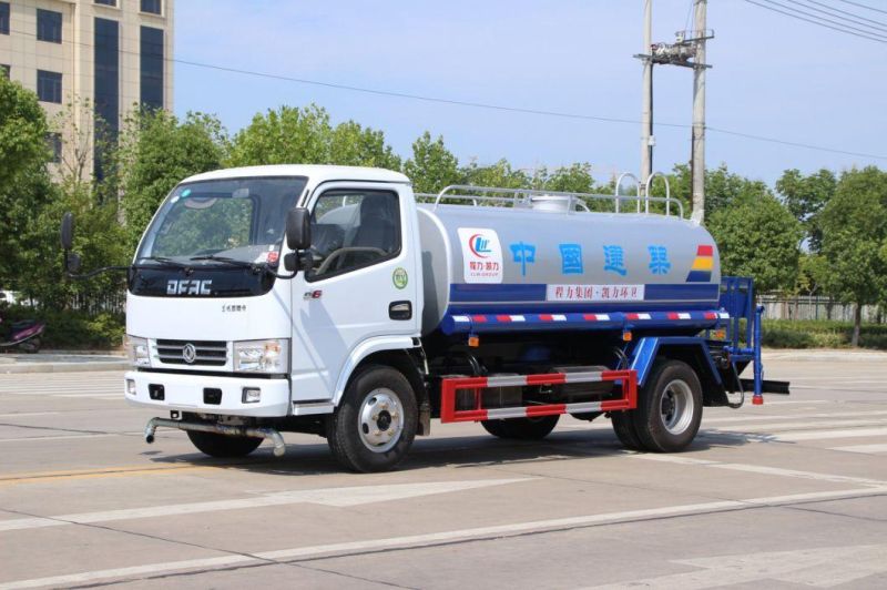 Dongfeng 6cbm/7cbm/8cbm Water Tank Bowser Truck 6ton/7ton/8ton Hot Sale Firefighting Truck