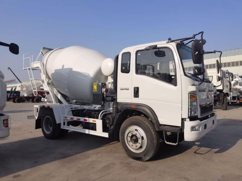 5cbm Sinotruck 4*2 Concrete Mixer Truck Cement Mixing Truck