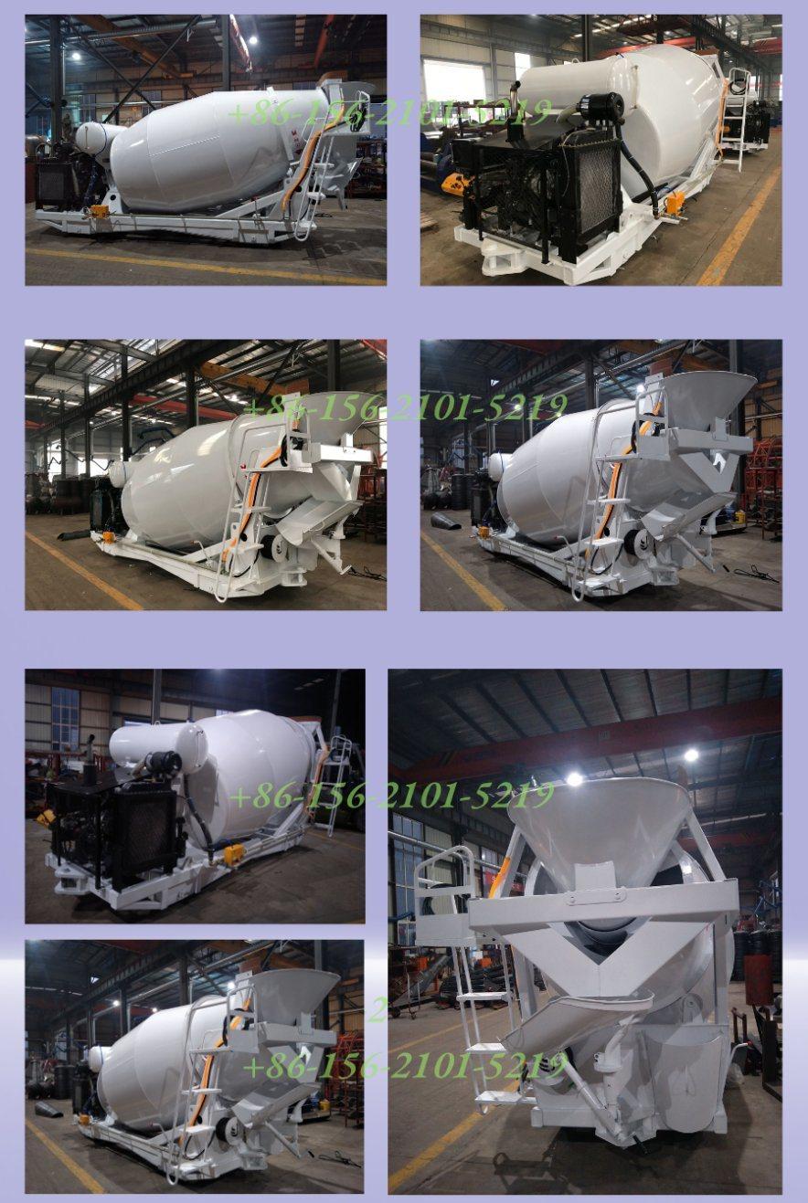 Bueno Brand 17cbm Material Cement Concrete Mixer Drum for Hino Renault Man Mack Concrete Mixer Truck Chassis