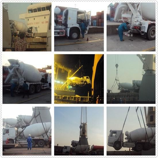 6X4 6 Cbm 8 Cbm HOWO Concrete Transit Mixer Truck