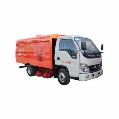 Foton Forland 4X2 City Street and Runway and Airport Vacuum Road Sweeper Truck for Sale