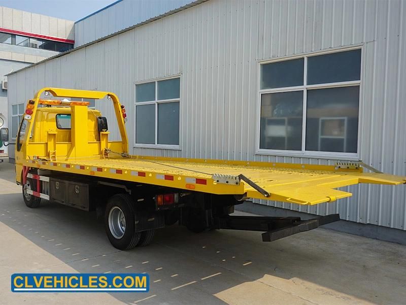 Isuzu 4X2 Wrecker Tow Truck Flatbed Wrecker Truck for Sale