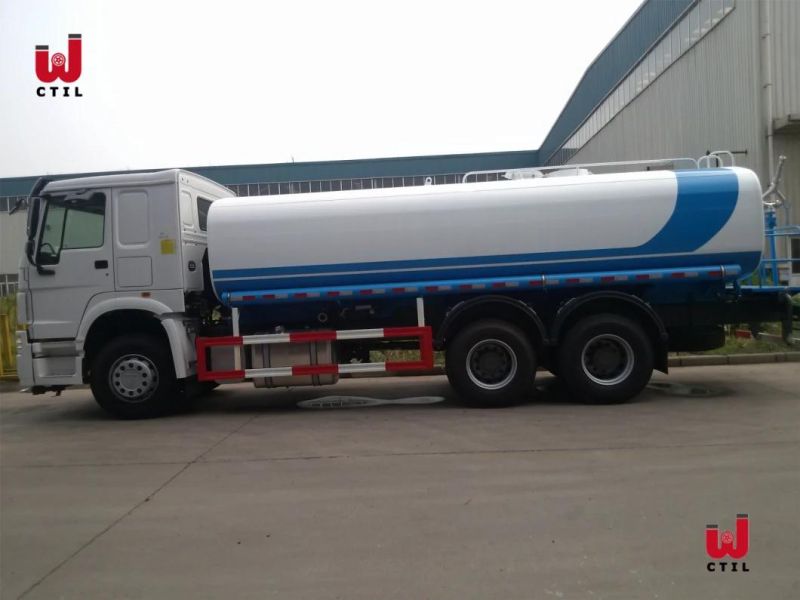 Sinotruck 10 Wheeler 20cbm Sprinkler Water Tanker Tank Truck