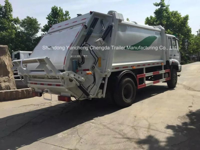 Sinotruk HOWO Special Truck 6 Wheel 12cbm Compactor Garbage Truck