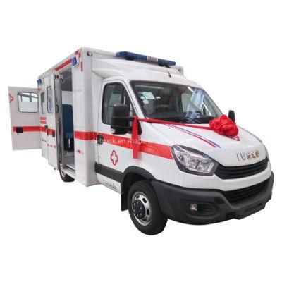 I Veco Ford Transit ICU Negative Pressure Isolation Ambulance for Infectious Disease Patient Transport and Isolation