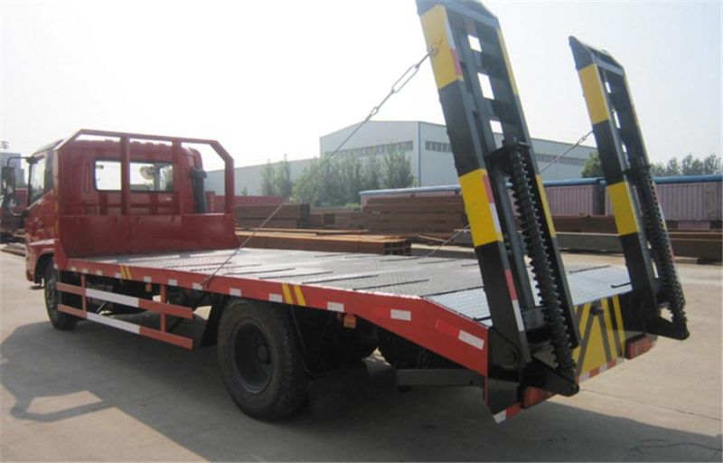 Heavy Duty Dongfeng Low Flatbed Truck 6X4 10 Wheels Flat Bed Truck