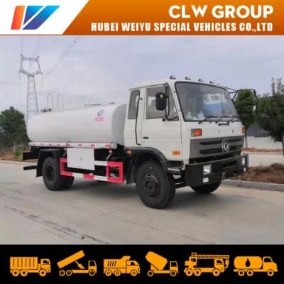Dongfeng 12ton/15ton Stainless Steel Drinking Water Transport Truck / 6 Wheeler Water Delivery Truck