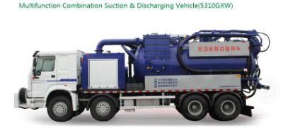 Multifunction Combination suction &amp; Discharging Truck/Combi Vacuum Tanker