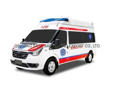 Ford Quanshun Emergency Rescue Transport Mobile Hospital Ambulance Van