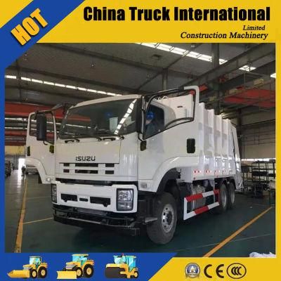 Isuzu Vc46 6X4 350HP Diesel Compressed Garbage Refuse Compactor Truck