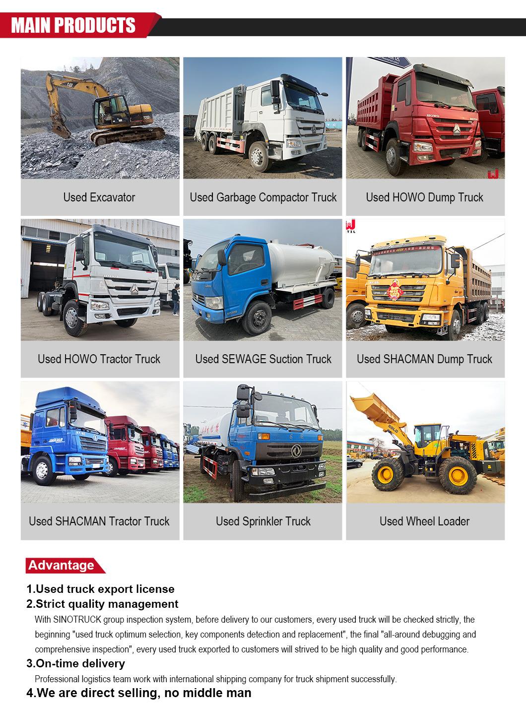 Low Price Used Garbage Trucks for Collecting and Compactor (ZZ1167M4611)