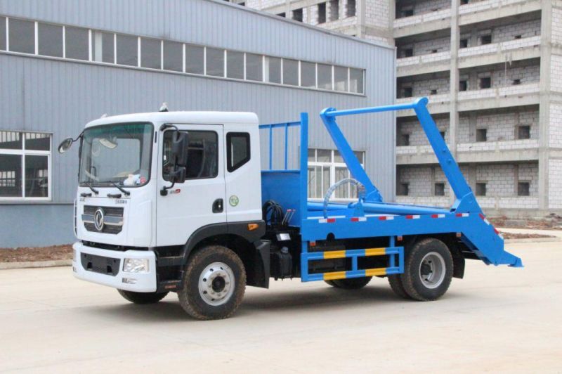 10cbm Dongfeng Refuse Rubbish Collection Truck Swing Arm Container Garbage Trucks