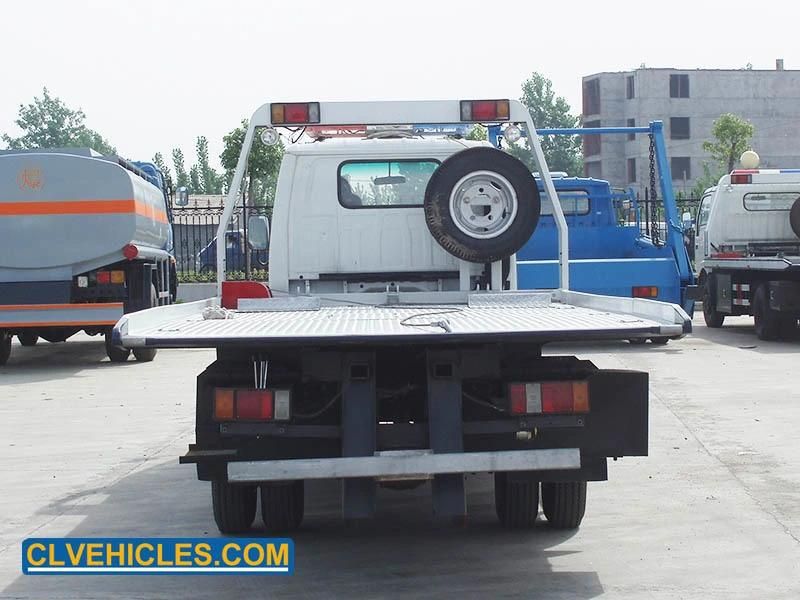 Isuzu 120HP Platform Tow Car Carrier Tow Flatbed Wrecker Truck