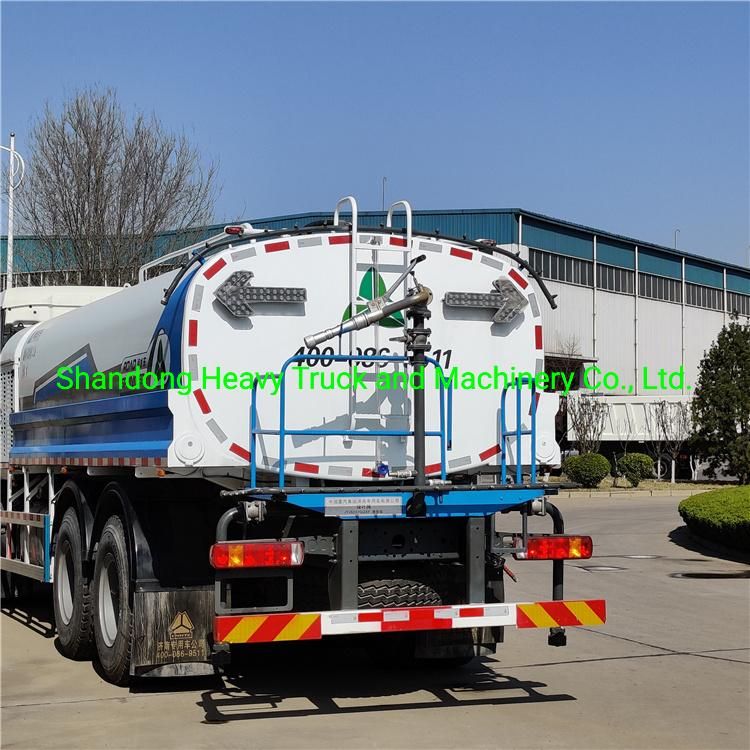 Sinotruk HOWO A7 6X4 Driver Water Sprinkle Tank Truck