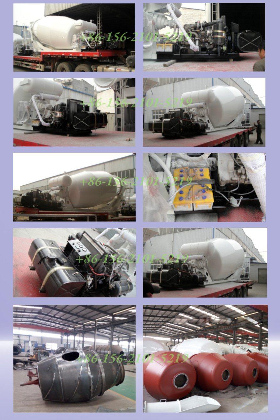 Bueno Brand 14cbm Material Cement Concrete Mixer Drum for Isuzu Hino Fuso Nissan Concrete Mixer Truck Chassis
