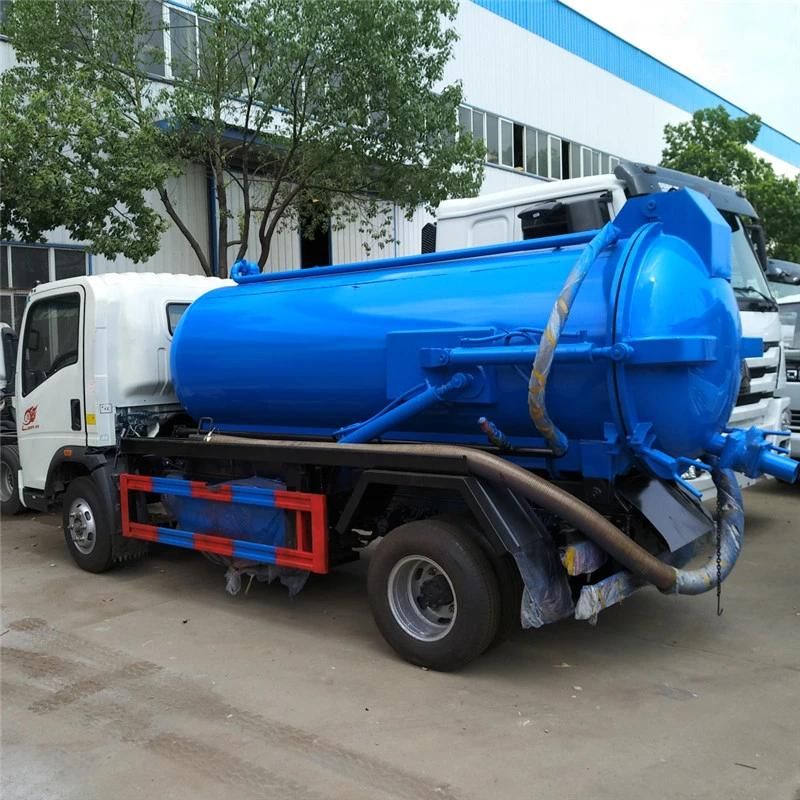 HOWO 4X2 Mini Sewage Fecal Sution Sanitation Tanker Special Vehicle