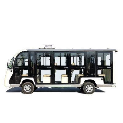 Factory Wholesale Electric Sightseeing Car Bus with CE Certification