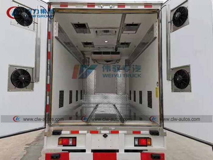 Factory Price Isuzu 4*2 Intelligent Day Old Chick Long Distance Delivery Poultry Transportation Truck with Double Temperature Control System