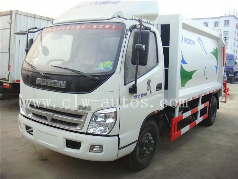 Foton Ollin 8cbm 4X2 Compactor Garbage Truck Trash Collection Truck