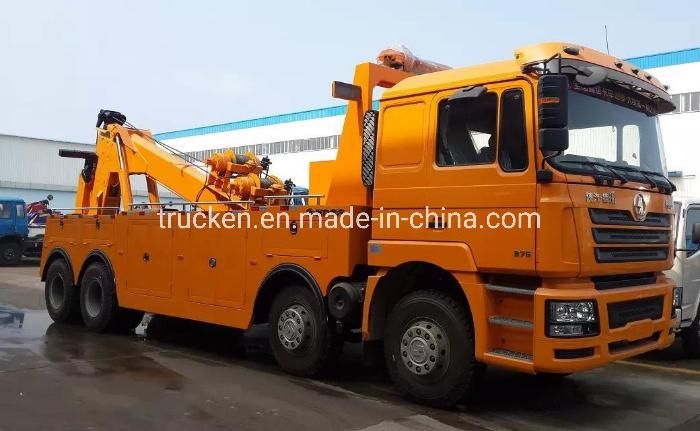 20ton Under Lift Towing 30ton Crane Lifting Bus Camion Saving Shacman 25ton Heavy Duty Towing Truck