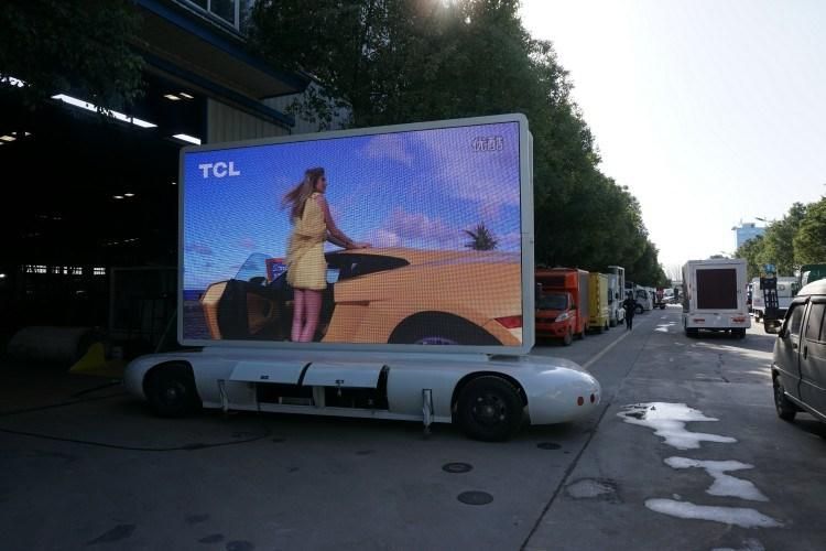 LED Digital Billboard Mounted LED Display Mobile Advertising Trailer