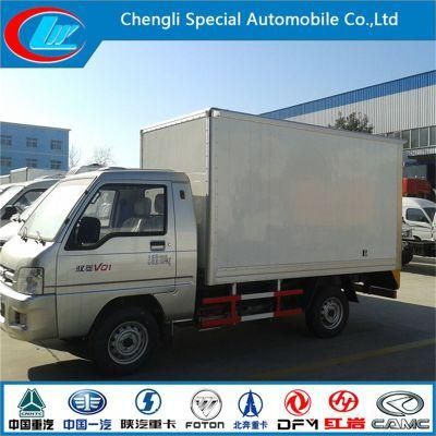Changan 4X2 Mini Van Truck Refrigerator Truck Food Box Van Truck Refreezer Truck Diesel Mini Van Truck