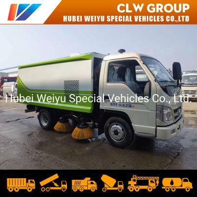 Mini Truck Mounted Vacuum Road Sweeper 2tons Forland Road Sweeping Truck