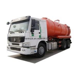 HOWO 20 Cbm Sewage Suction Tank Truck